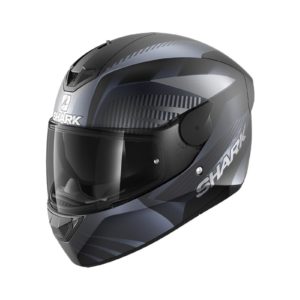 Casco Shark D-SKWAL MERCURIUM MAT Black Anthracite Black