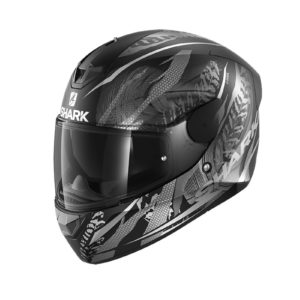 Casco Shark D-SKWAL SHIGAN Mat Black silver silver