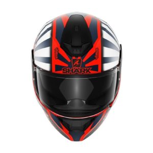 Casco Shark D-SKWAL ZARCO 2019 Mat Orange White Blue