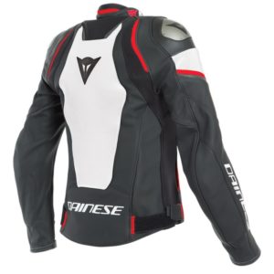 Chaqueta Dainese RACING 3 D-AIR LADY Black White Lava Red