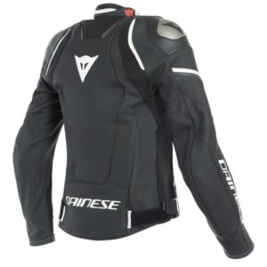 Chaqueta Dainese RACING 3 D-AIR LADY Black Matt Black Matt Pearl White