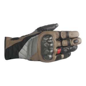 - Guantes Alpinestars Belize Outdry Gloves Negros Marrón -