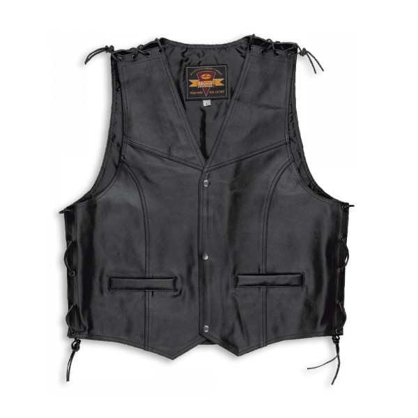 Chaleco Held de cuero Patch
