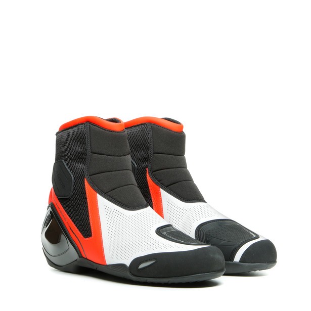 Botas Dainese Dinamica Air Shoes Negra Rojo Fluor Blanca - Motos Cano Sport
