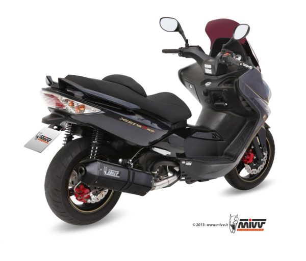 Escape MIVV speed edge Kymco XCITING 500 (2005 en adelante)