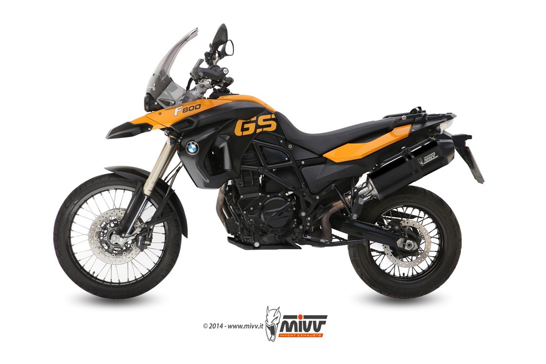 Mivv speed edge steel black BMW F 800 GS 2008+