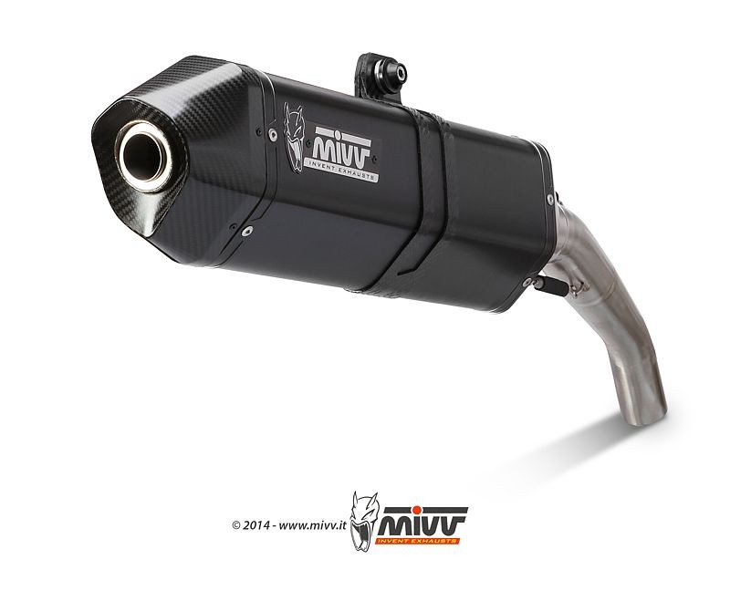 Mivv speed edge,steel black BMW R 1150 GS (99 en adelante)