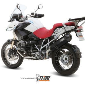 Mivv Speed edge , STEEL BLACK BMW R 1200 GS (2010 en adelante)