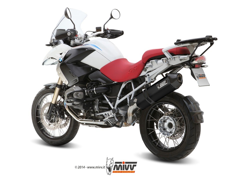 Mivv Speed edge , STEEL BLACK BMW R 1200 GS (2010 en adelante)