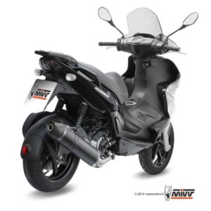 SISTEMA COMPLETO Mivv STRONGER STEEL BLACK Gilera Runner 200 2008 EN ADELANTE