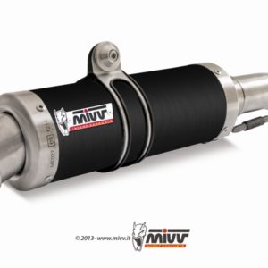 ESCAPES MIVV HONDA - Escape Mivv Honda CBR 600 FS 2001+ GP STEEL BLACK -