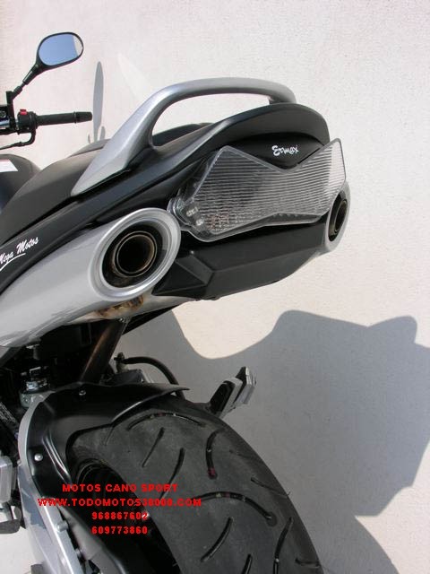 PORTAMATRICULAS ERMAX GSR 600 06/11 - Motos Cano Sport