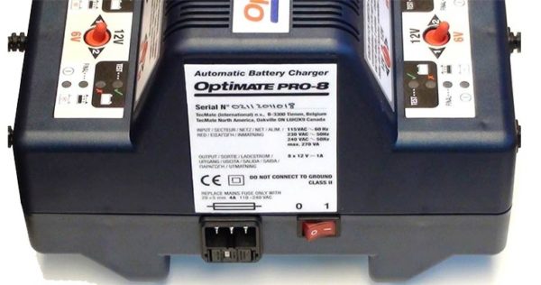 CARGADORES DE BATERIA - Cargador baterías Optimate Pro-8 -