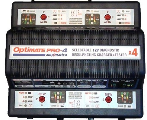 CARGADORES DE BATERIA - Cargador baterías Optimate Pro-4 -