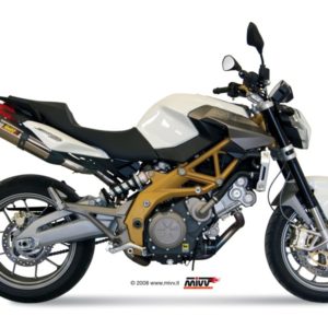 ESCAPES MIVV APRILIA - MIVV SUONO INOX, COPA CARBONO APRILIA SHIVER 750 (2008 +) -
