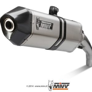 Mivv speed edge inox, copa carbono Bmw C650 GT (2012 +)
