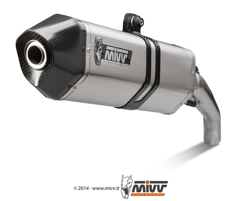 Mivv speed edge inox, copa carbono Bmw C650 GT (2012 +)