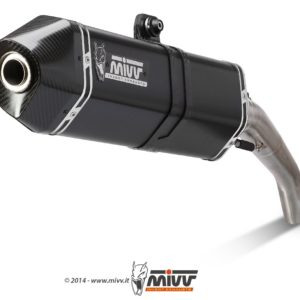 Mivv speed edge steel black Bmw C650 GT (2012 +)