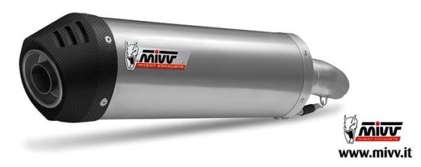 YAMAHA T-MAX 500 (08-10) - SISTEMA COMPLETO MIVV Oval titanio, copa en carbono T-MAX 500 (2008-2011) -