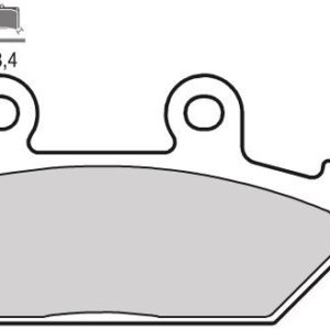 Pastillas de freno sinterizadas Brembo 07058XS