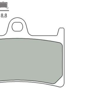 Pastillas de freno sinterizadas Brembo 07077XS