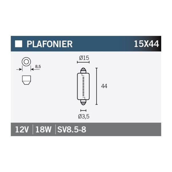 LAMPARA SV8.5-8