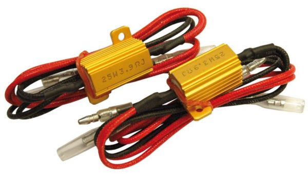 Juego de resistencias para intermitentes LED