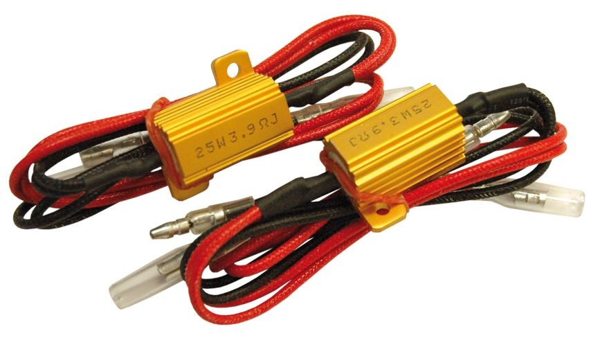 Juego de resistencias para intermitentes LED