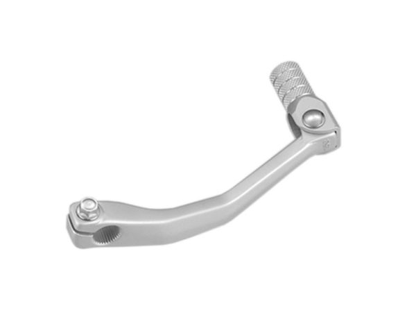 Pedal cambio Suzuki LTZ. Aluminio. Gris mate