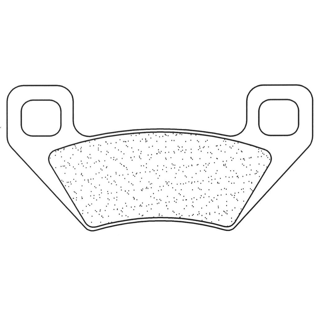 Juego de pastillas sinterizadas CL Brakes (1171X55)