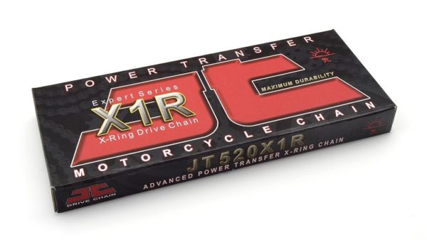 Cadena JT 520X1R con 94 eslabones negro