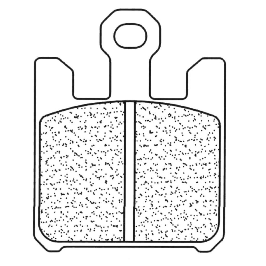 Juego de pastillas sinterizadas CL Brakes (1110A3+)