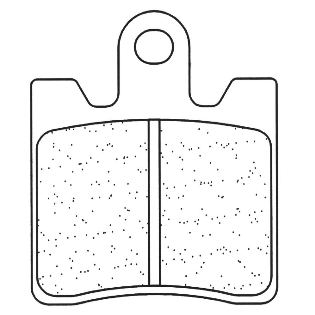 Juego de pastillas sinterizadas CL Brakes (1175A3+)