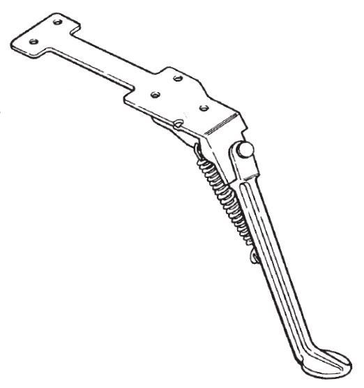Caballete lateral