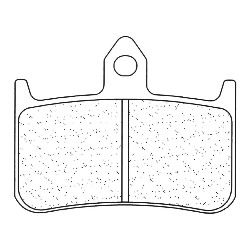 Juego de pastillas sinterizadas CL Brakes (2245XBK5)