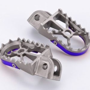Estriberas Off Road gris/azul Husqvarna 14-15 Husaberg Sherco