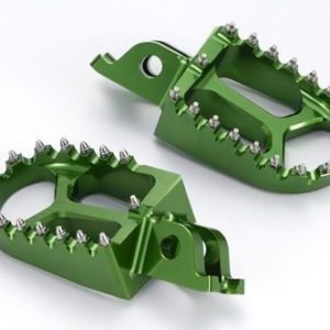 Estriberas Off Road verde Kawasaki