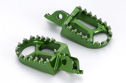 Estriberas Off Road verde Kawasaki