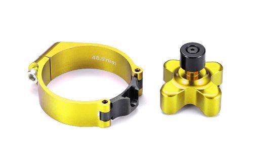 Bloqueo de horquilla amarillo Suzuki