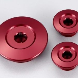 Tapon motor rojo Honda