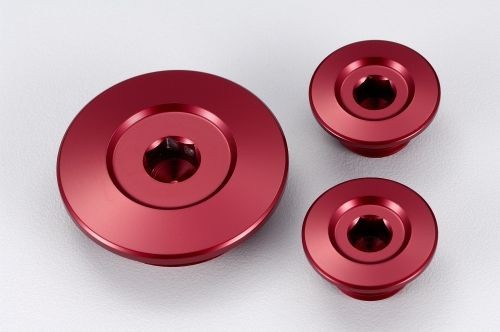 Tapon motor rojo Honda