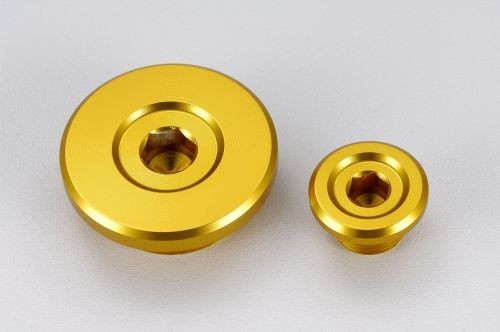Tapon motor amarillo Suzuki