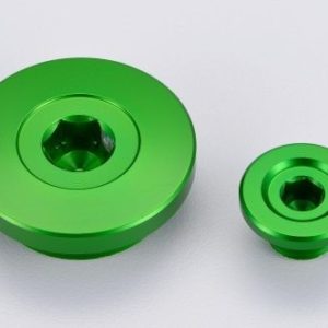 Tapon motor verde Kawasaki