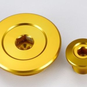 Tapon motor amarillo Suzuki