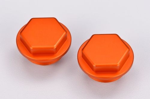 Tapa deposito bomba freno trasero naranja Ktm