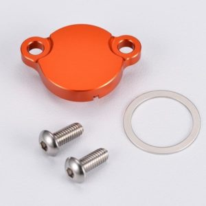 Tapa deposito bomba freno trasero azul Husqvarna TC85