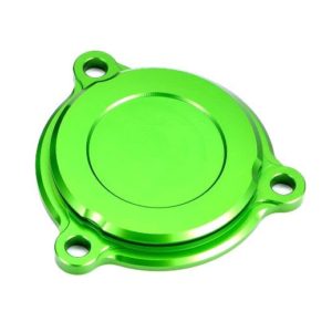 Tapa filtro de aceite verde Kawasaki