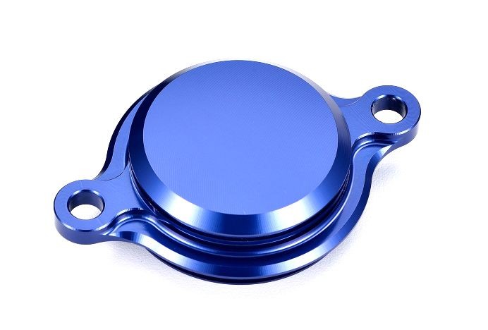 Tapa filtro de aceite azul Yamaha