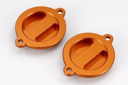 Tapa filtro de aceite naranja Ktm