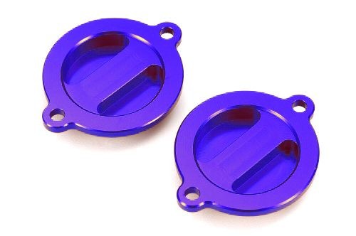 Tapa filtro de aceite azul Husqvarna 14-15